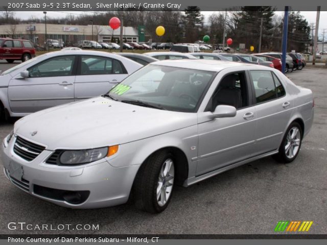 2007 Saab 9-5 2.3T Sedan in Silver Metallic