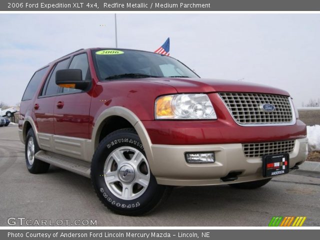 2006 Ford Expedition XLT 4x4 in Redfire Metallic