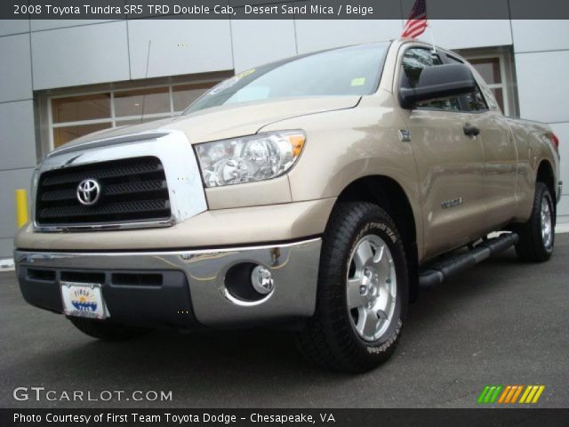 2008 Toyota Tundra SR5 TRD Double Cab in Desert Sand Mica