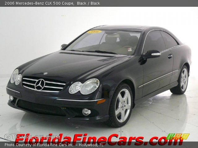 2006 Mercedes-Benz CLK 500 Coupe in Black