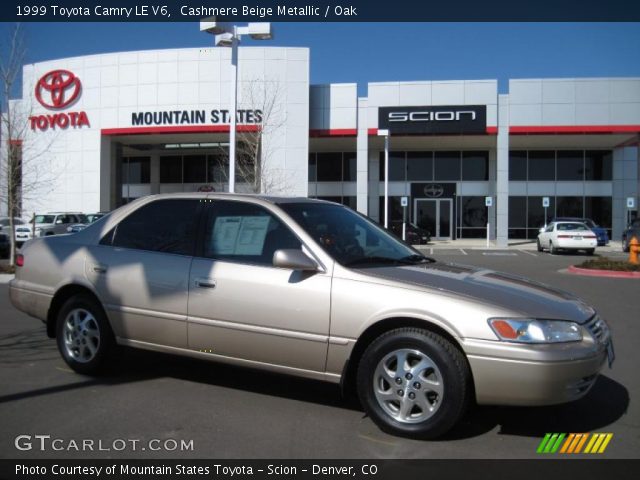 1999 Toyota Camry LE V6 in Cashmere Beige Metallic