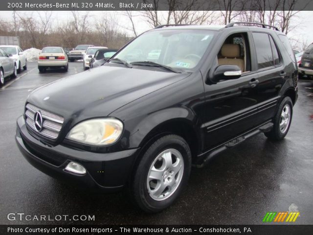 2002 Mercedes-Benz ML 320 4Matic in Black