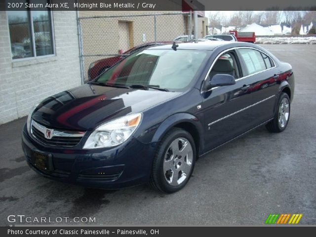 2007 Saturn Aura XE in Midnight Blue Metallic