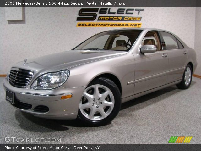 2006 Mercedes-Benz S 500 4Matic Sedan in Pewter Metallic
