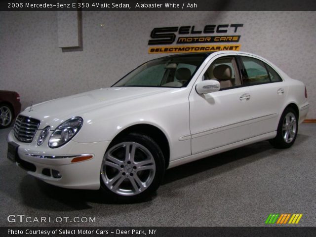 2006 Mercedes-Benz E 350 4Matic Sedan in Alabaster White