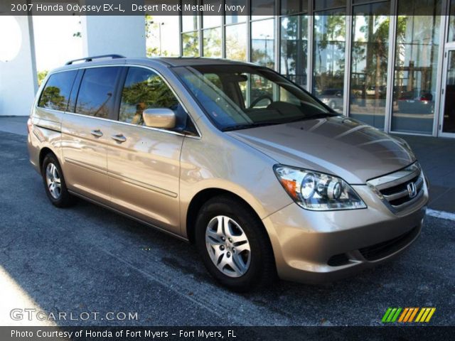 2007 Honda Odyssey EX-L in Desert Rock Metallic