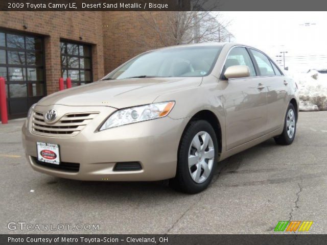 2009 Toyota Camry LE in Desert Sand Metallic