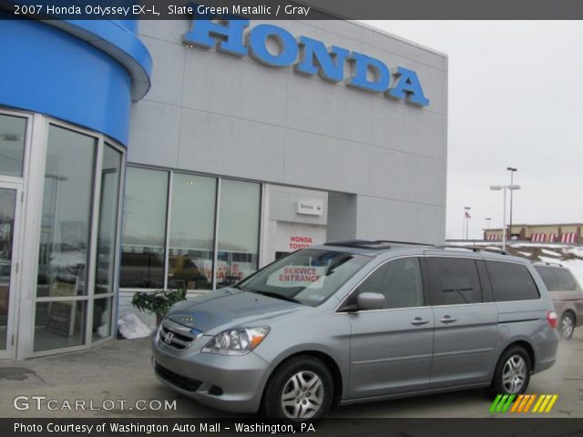 2007 Honda Odyssey EX-L in Slate Green Metallic