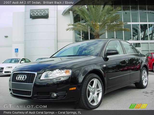2007 Audi A4 2.0T Sedan in Brilliant Black