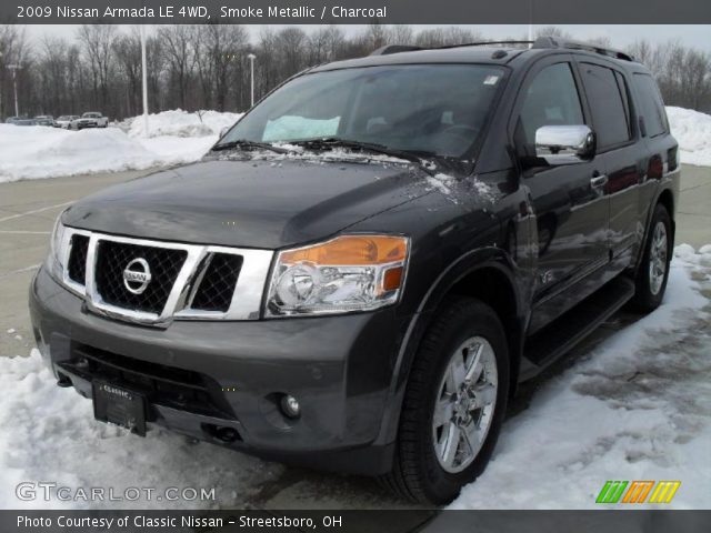 2009 Nissan Armada LE 4WD in Smoke Metallic