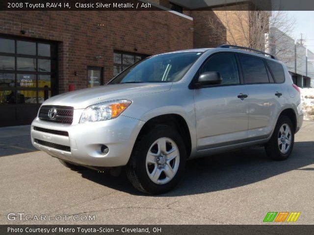 2008 Toyota RAV4 I4 in Classic Silver Metallic