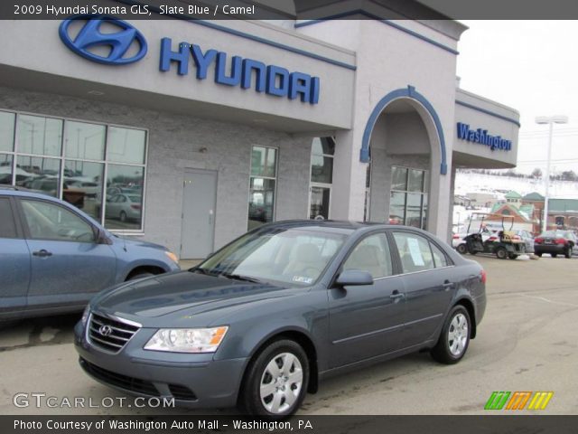 2009 Hyundai Sonata GLS in Slate Blue