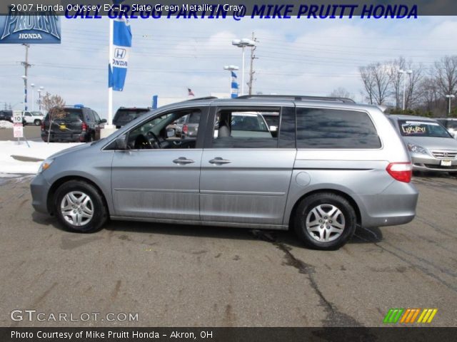 2007 Honda Odyssey EX-L in Slate Green Metallic