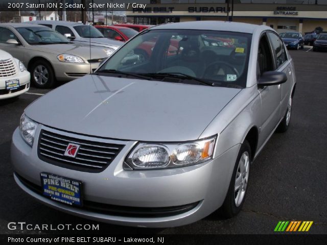 2007 Saturn ION 2 Sedan in Silver Nickel