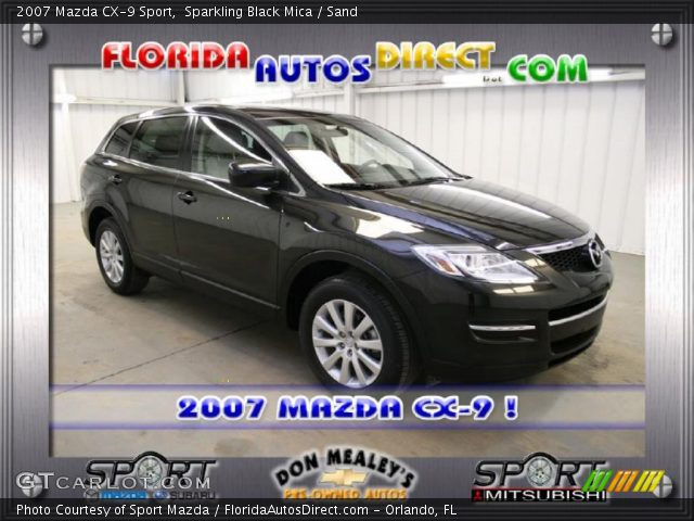 2007 Mazda CX-9 Sport in Sparkling Black Mica