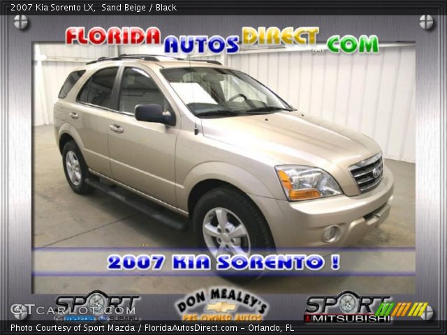 2007 Kia Sorento LX in Sand Beige