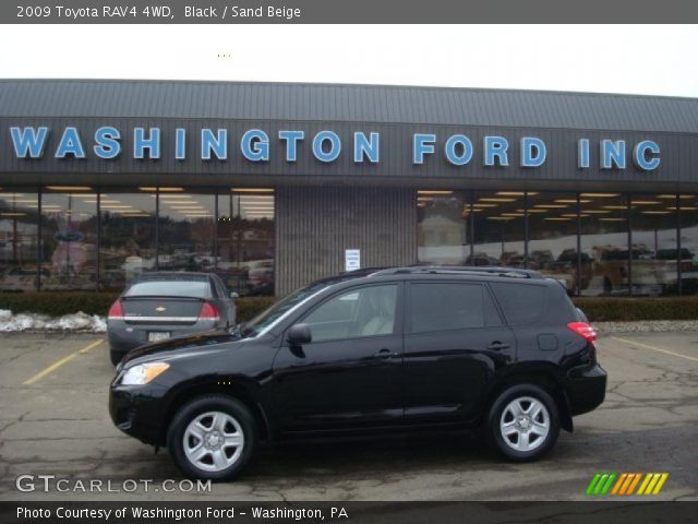 2009 Toyota RAV4 4WD in Black