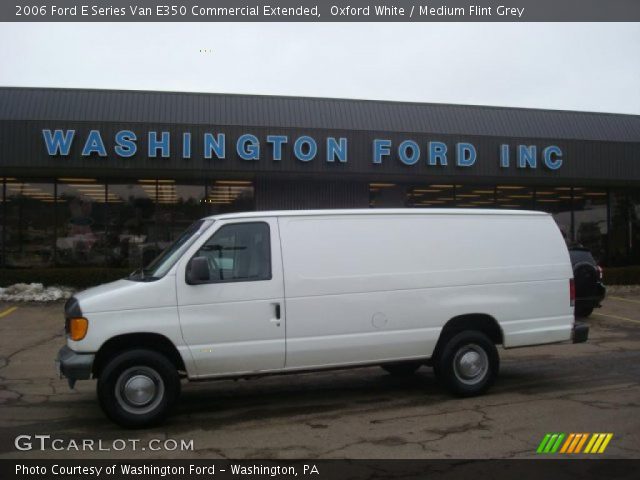 2006 Ford E Series Van E350 Commercial Extended in Oxford White