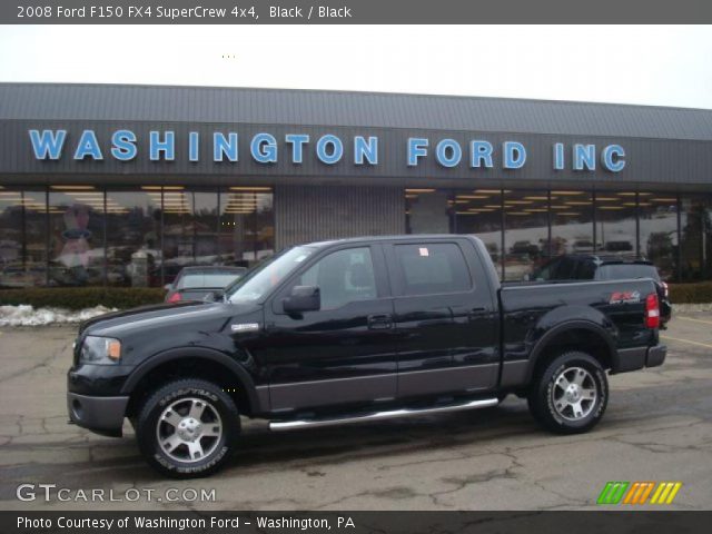 2008 Ford F150 FX4 SuperCrew 4x4 in Black