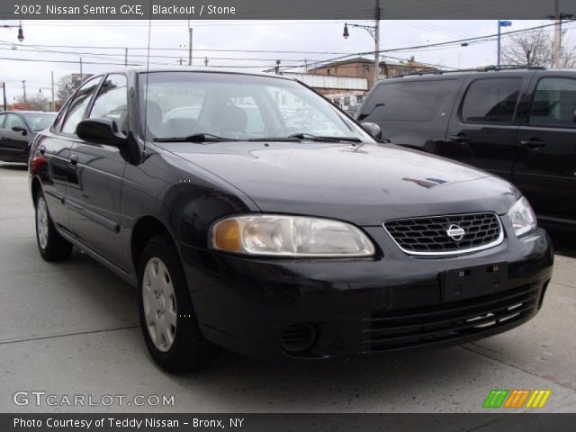 2002 Nissan Sentra GXE in Blackout