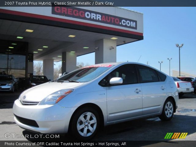 2007 Toyota Prius Hybrid in Classic Silver Metallic