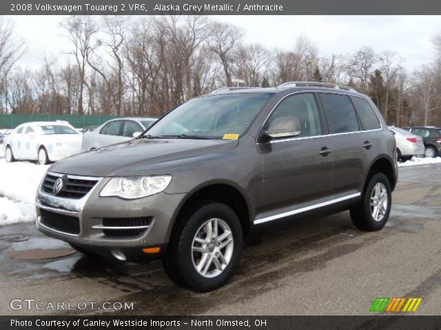 2008 Volkswagen Touareg 2 VR6 in Alaska Grey Metallic