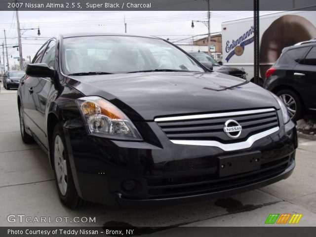 2007 Nissan Altima 2.5 S in Super Black