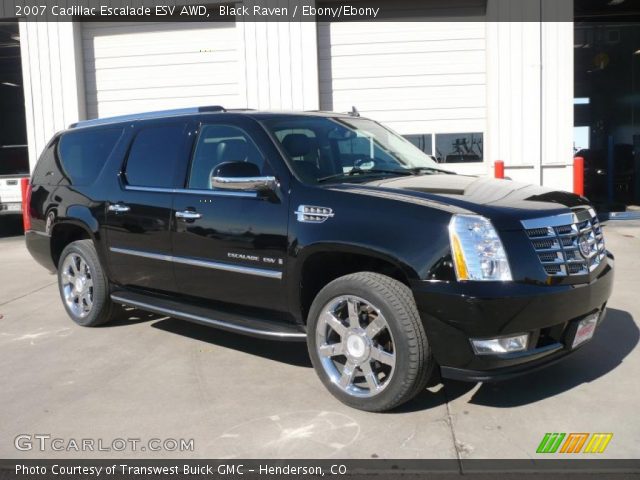 2007 Cadillac Escalade ESV AWD in Black Raven