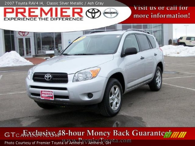 2007 Toyota RAV4 I4 in Classic Silver Metallic