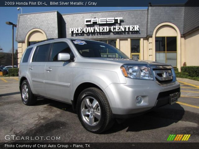 2009 Honda Pilot EX-L in Billet Silver Metallic