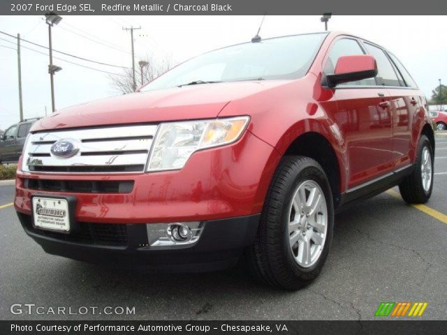 2007 Ford Edge SEL in Redfire Metallic