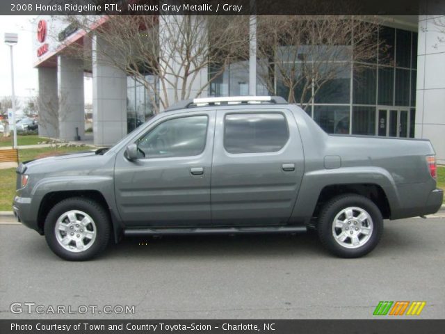 2008 Honda Ridgeline RTL in Nimbus Gray Metallic