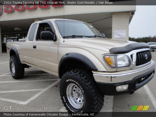 2001 Toyota Tacoma V6 TRD Xtracab 4x4 in Mystic Gold Metallic