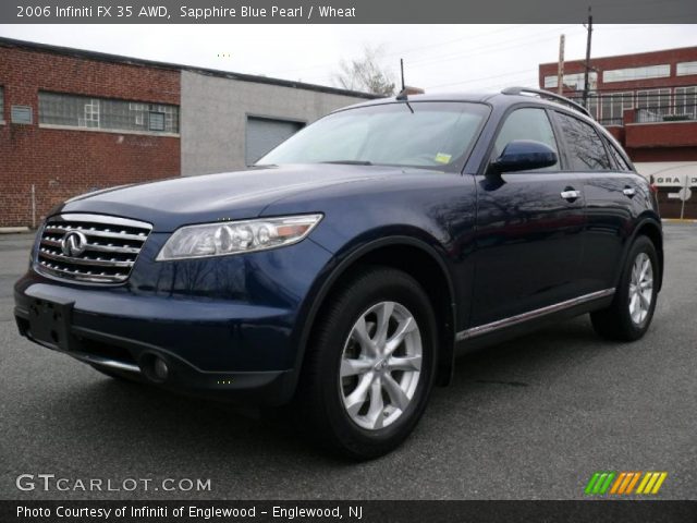 2006 Infiniti FX 35 AWD in Sapphire Blue Pearl