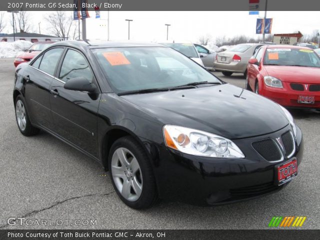 2007 Pontiac G6 Sedan in Black