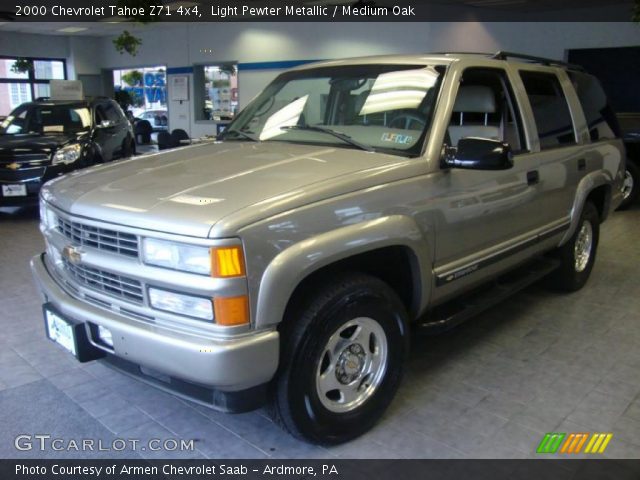 2000 Chevrolet Tahoe Z71 4x4 in Light Pewter Metallic