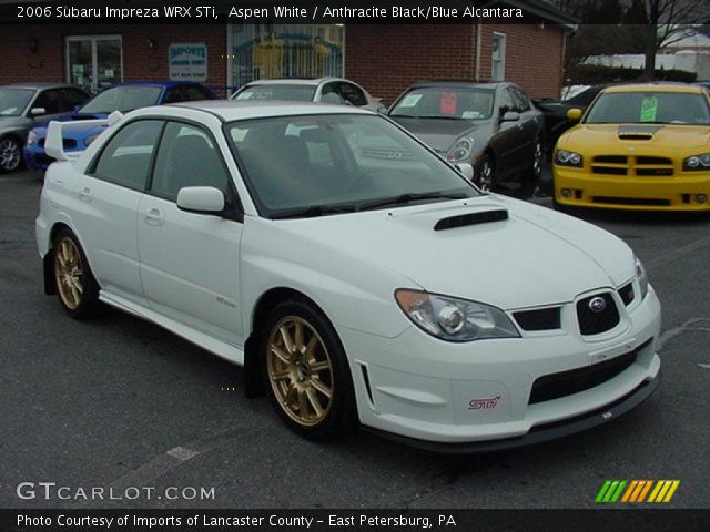 2006 Subaru Impreza WRX STi in Aspen White