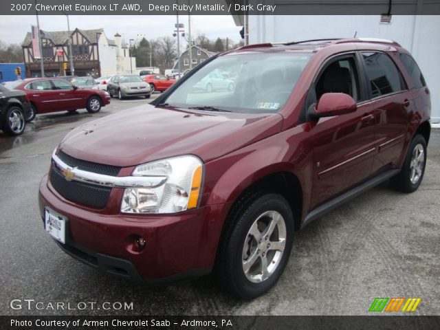 2007 Chevrolet Equinox LT AWD in Deep Ruby Metallic