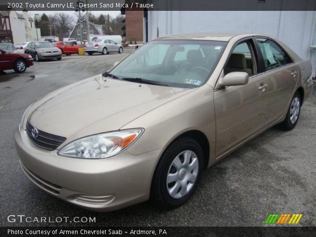 2002 Toyota Camry LE in Desert Sand Mica