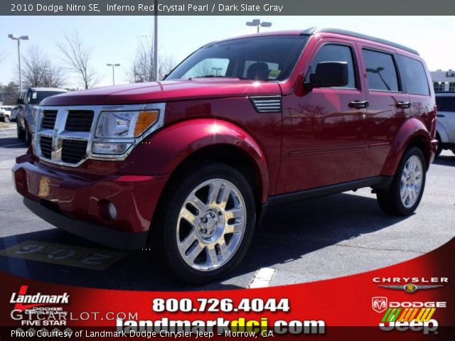 2010 Dodge Nitro SE in Inferno Red Crystal Pearl