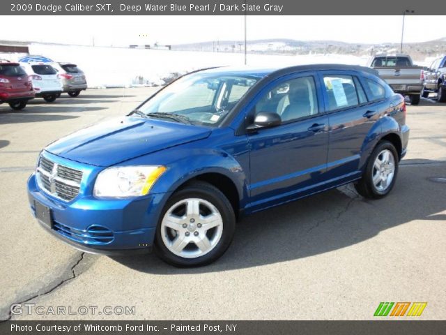 2009 Dodge Caliber SXT in Deep Water Blue Pearl