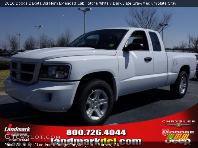 2010 Dodge Dakota Big Horn Extended Cab in Stone White