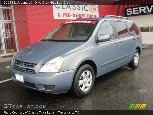 2008 Kia Sedona LX in Olive Gray Metallic