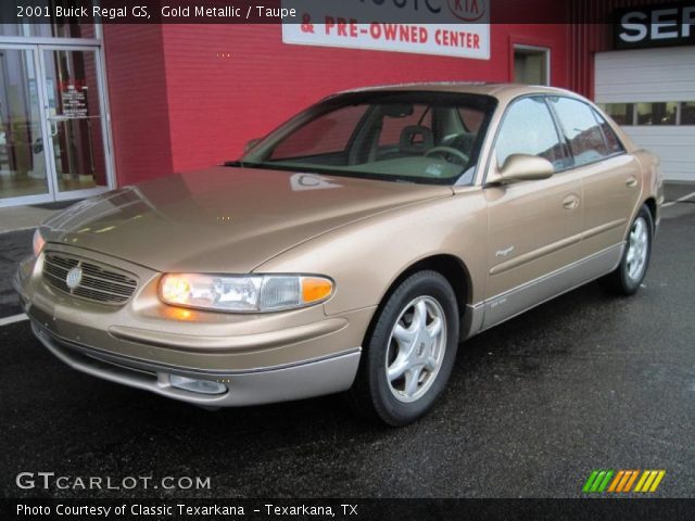 2001 Buick Regal GS in Gold Metallic