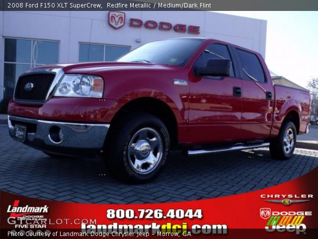 2008 Ford F150 XLT SuperCrew in Redfire Metallic