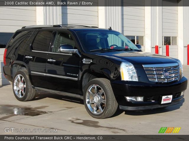 2008 Cadillac Escalade AWD in Black Raven
