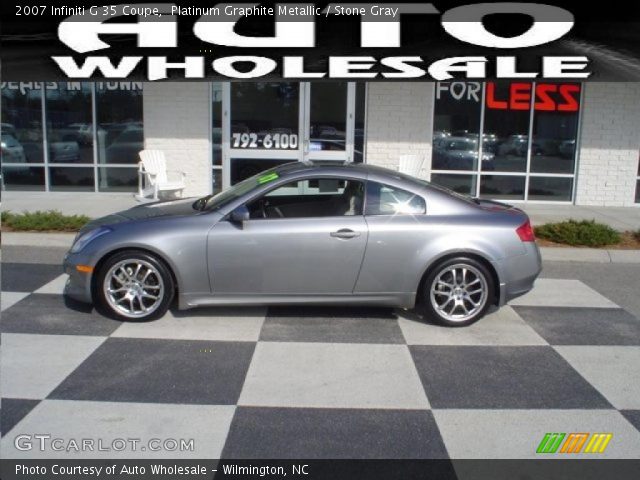 2007 Infiniti G 35 Coupe in Platinum Graphite Metallic