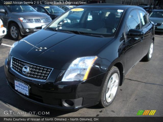 2007 Nissan Sentra 2.0 S in Super Black