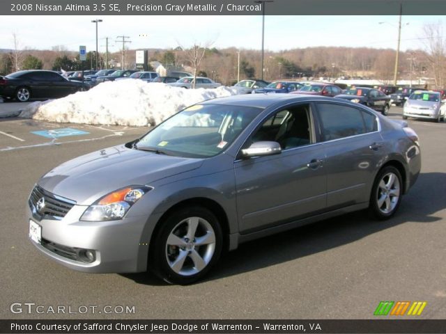 2008 Nissan Altima 3.5 SE in Precision Gray Metallic