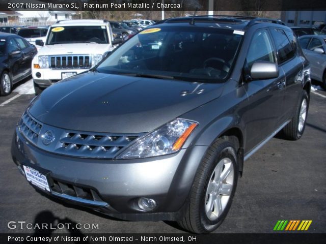 2007 Nissan Murano SL in Platinum Pearl Matallic